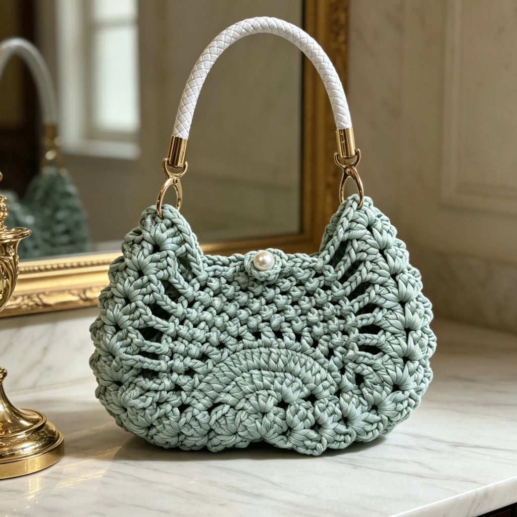Bolso de Crochet Boho Artesanal