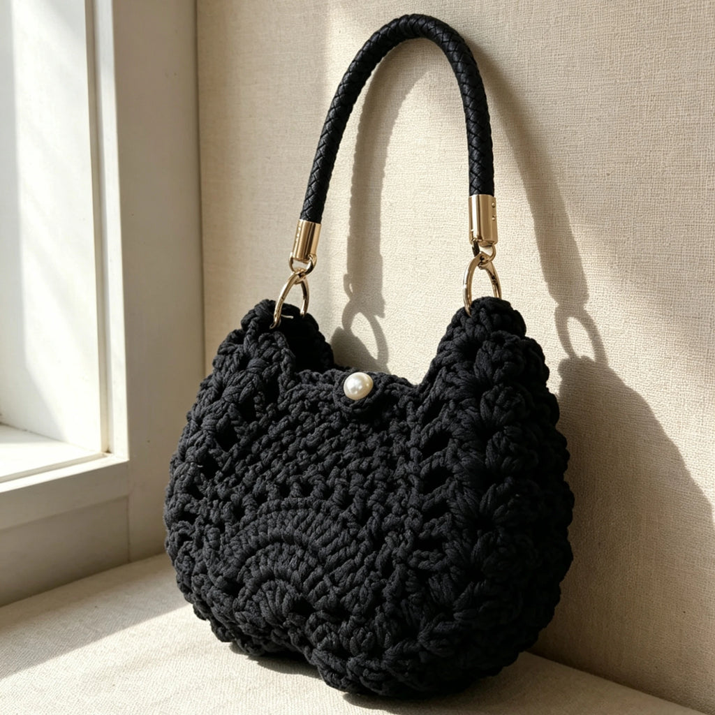 Bolso de Crochet Boho Artesanal