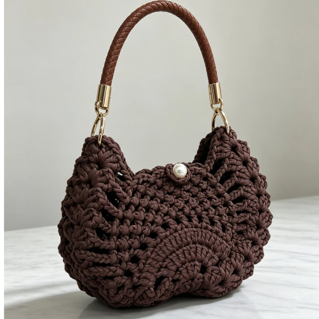 Bolso de Crochet Boho Artesanal